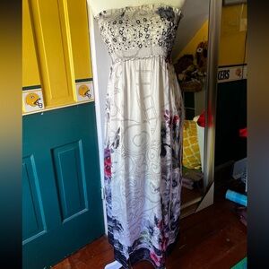 Satin maxi